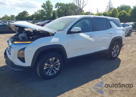 2025 Chevrolet Equinox Fwd Lt из США, поврежденный, VIN 3GNAXHEG4SL132616